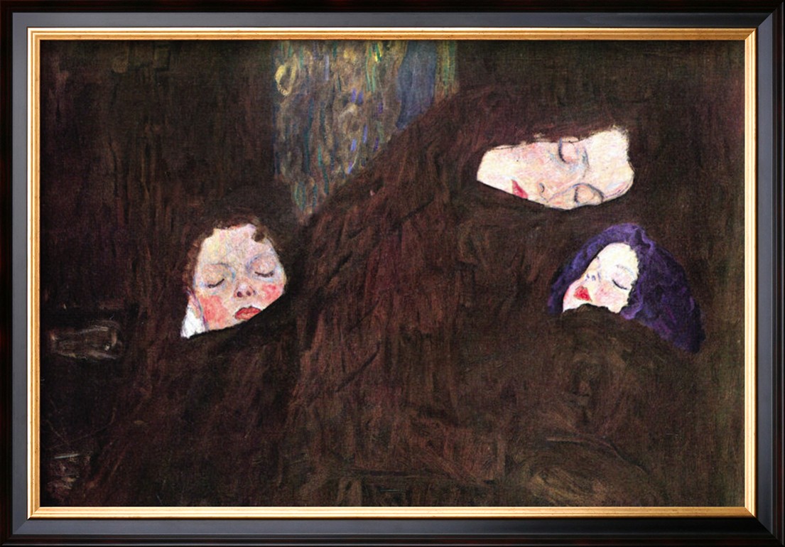 Mother with Children - Gustav Klimt Paintings
